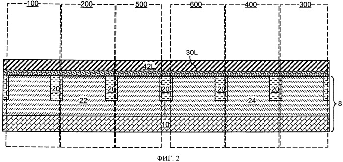Регулирование порогового напряжения за счет модификации диэлектрической многослойной затворной структуры (патент 2538356)