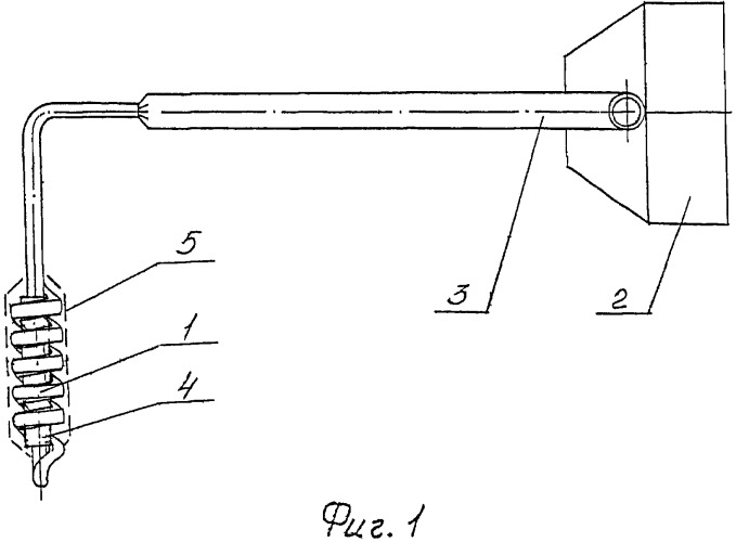 Индуктор для нагрева внутренних поверхностей сквозных отверстий диаметром 20...30 мм (патент 2509454)