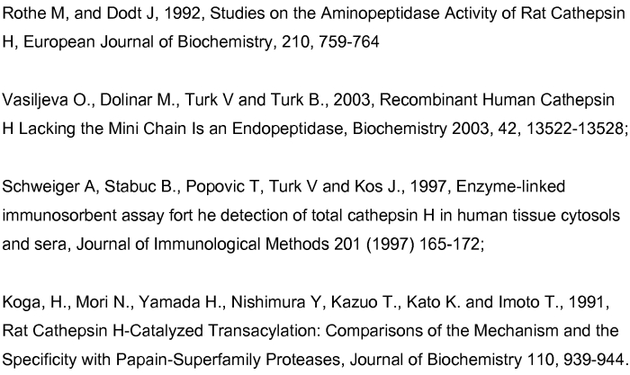 Применение катепсина н (патент 2574005)