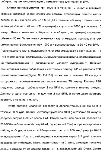 Человеческие моноклональные антитела к рецептору эпидермального фактора роста (egfr), способ их получения и их использование, гибридома, трансфектома, трансгенное животное, экспрессионный вектор (патент 2335507)