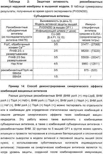 Нейссериальные вакцинные композиции, содержащие комбинацию антигенов (патент 2317106)