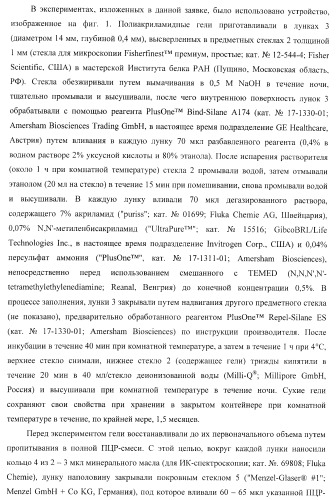 Бесконтактные способы обнаружения молекулярных колоний, наборы реагентов и устройство для их осуществления (патент 2394915)