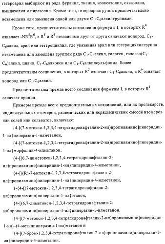 Производные аминотетралина в качестве антагонистов мускаринового рецептора (патент 2311408)