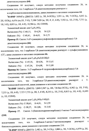 Новые кумарины, их карбоксамидные производные, способы получения, композиции и применение (патент 2361870)