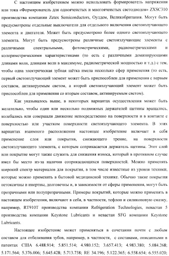 Электрическая зубная щетка, снабженная элементом с электрическим питанием (патент 2368349)