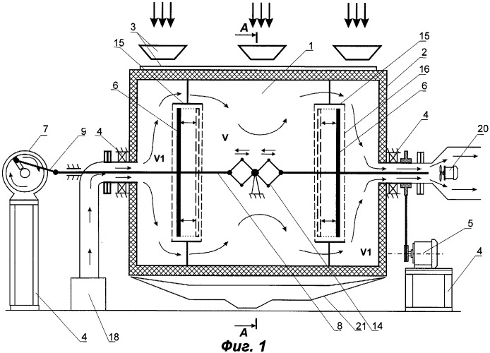 Акустотермическая сушилка (патент 2415357)