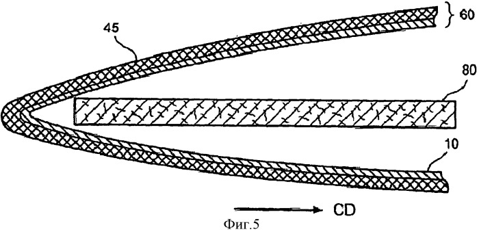 Многослойная ткань и способ ее изготовления (патент 2507332)