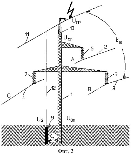 Линия электропередачи (патент 2312441)