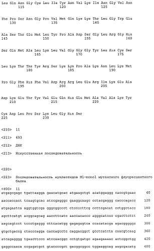 Новые флуоресцентные белки из entacmaea quadricolor и способ их получения (патент 2395581)