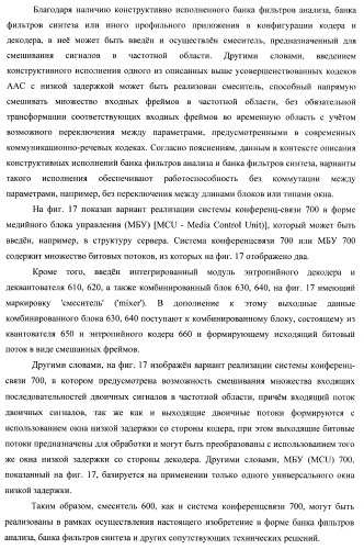 Банк фильтров анализа, банк фильтров синтеза, кодер, декодер, смеситель и система конференц-связи (патент 2426178)