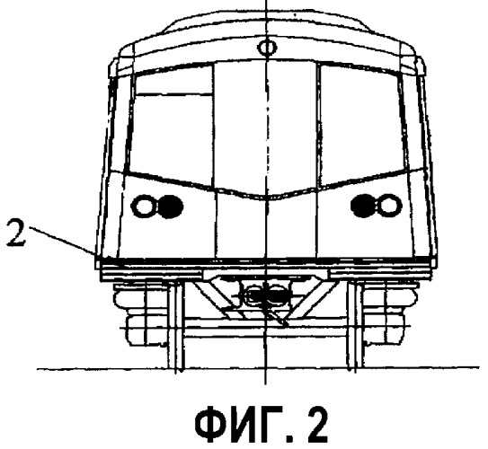 Защитное устройство от наезда железнодорожных вагонов друг на друга (патент 2302957)