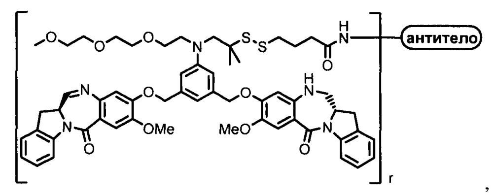 Цитотоксические производные бензодиазепина (патент 2631498)