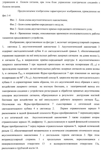 Способ дистального блокирования интрамедуллярных стержней при остеосинтезе длинных трубчатых костей и устройство для его осуществления (патент 2387401)