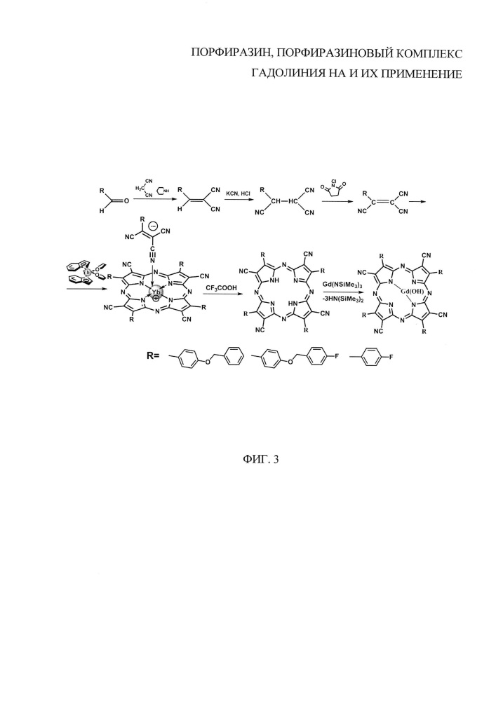 Порфиразин, порфиразиновый комплекс гадолиния и их применение (патент 2621710)
