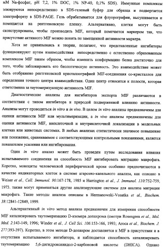 Ингибиторы фактора ингибирования миграции макрофага и способы для их идентификации (патент 2327695)