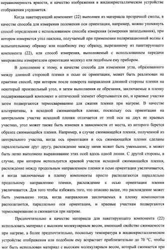 Слоистый блок оптического элемента и способ его изготовления, подсветка и жидкокристаллическое устройство отображения (патент 2421658)