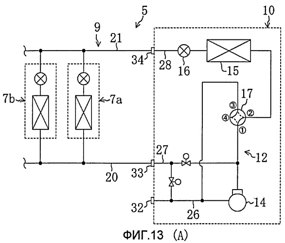 Блок источника тепла системы охлаждения и система охлаждения (патент 2395044)