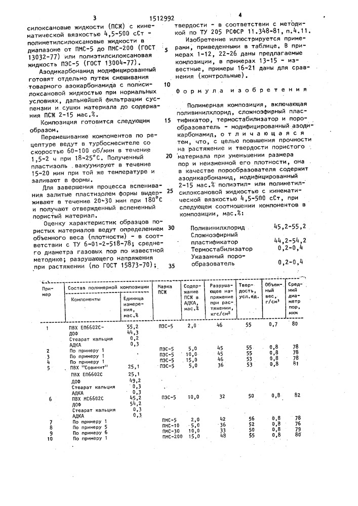 Полимерная композиция (патент 1512992)