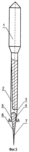 Игла швейной машины (патент 2370579)