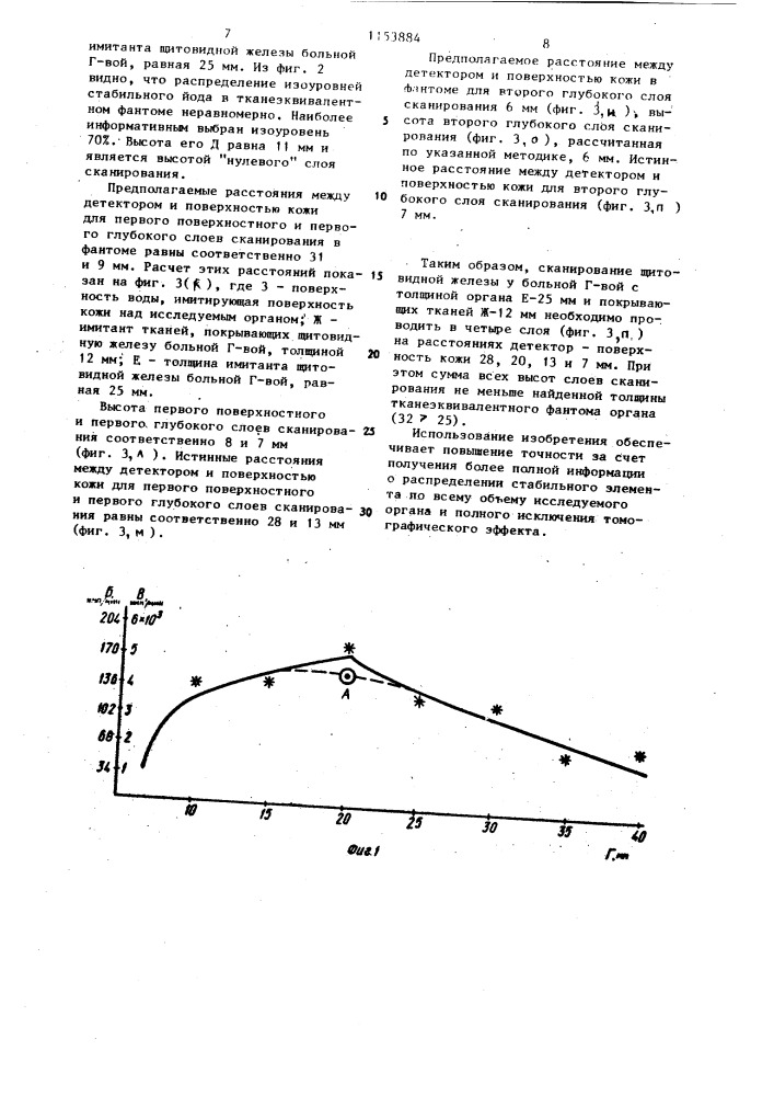 Способ рентгенофлуоресцентного сканирования органов человека (патент 1153884)