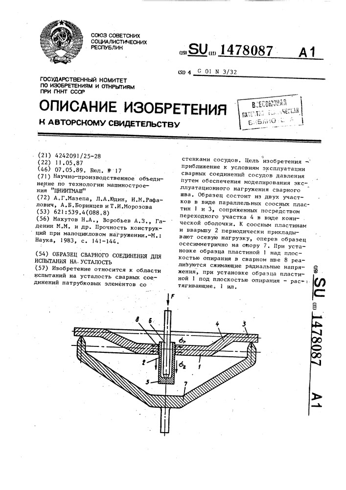 Испытания на усталость. Натурные испытания усталость. Сварной образец на МКК. Правила подачи сварных образцов на МКК.