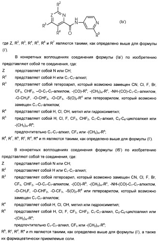 Пиридин- или пиримидин-2-карбоксамидные производные (патент 2427580)
