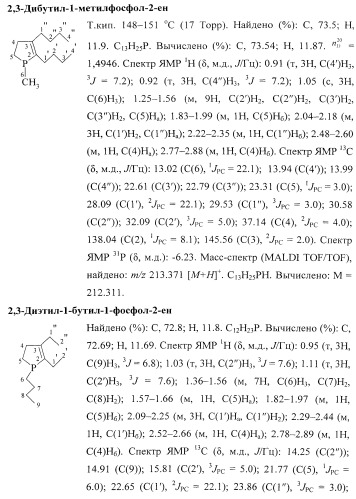 Способ получения 2,3-диалкил-1-фенил(алкил)замещенных фосфол-2-енов (патент 2555845)