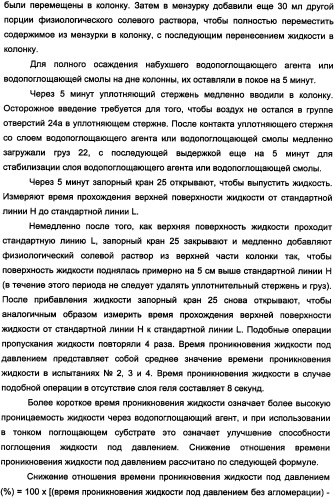 Водопоглощающий агент в виде частиц неправильной формы после измельчения (патент 2338754)