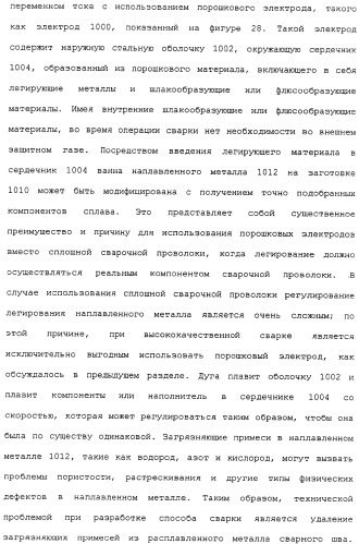 Способ дуговой сварки электродом с порошковым сердечником (патент 2319585)