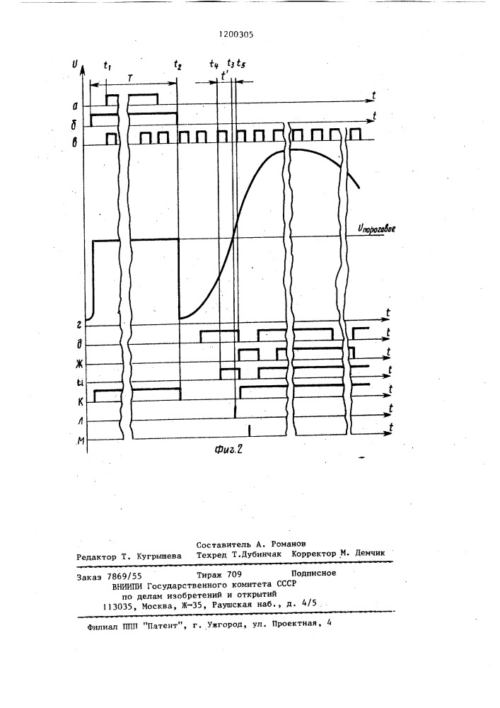 Устройство для считывания информации (патент 1200305)