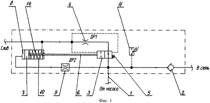 Ограничитель давления насоса (патент 2421631)