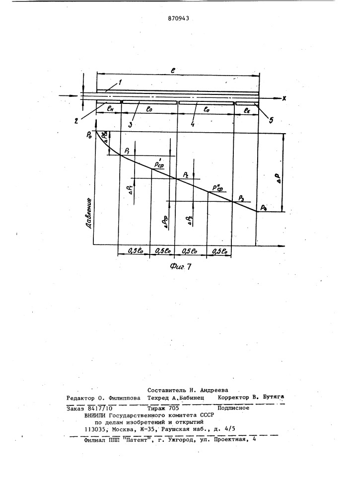 Устройство для измерения малых объемных расходов газов и паров (патент 870943)