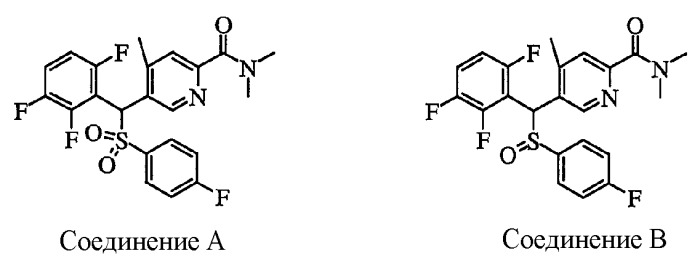 Пиридилдиметилсульфоновое производное (патент 2404968)