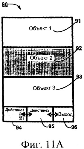 Мобильный терминал связи с горизонтальным и вертикальным отображением структуры меню и подменю (патент 2396727)