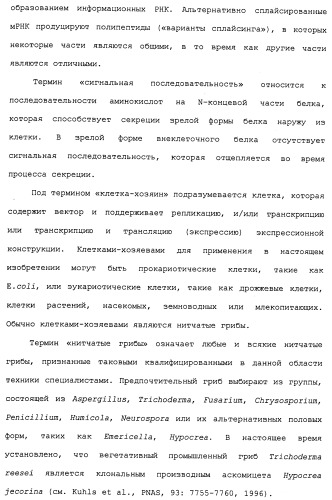 Композиции и способы, включающие варианты целлюлазы со сниженным сродством к нецеллюлозным материалам (патент 2486242)
