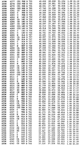 Кристаллическая структура фосфодиэстеразы 5 и ее использование (патент 2301259)