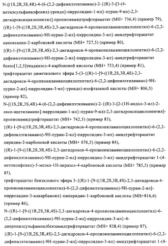 Производные пурина, предназначенные для применения в качестве агонистов аденозинового рецептора а2а (патент 2457209)