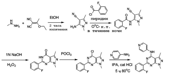 Бициклические пиримидины, ингибирующие hcv (патент 2380101)