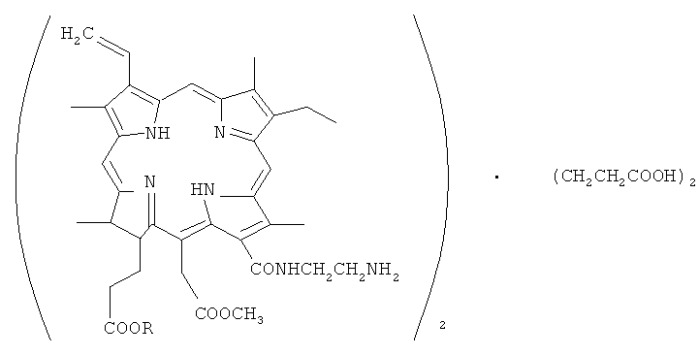 Фотосенсибилизатор и способ его получения (патент 2416614)