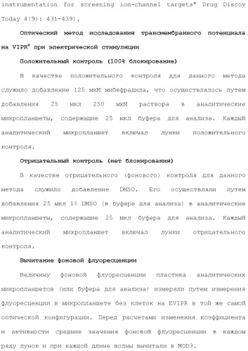 Хиназолины, полезные в качестве модуляторов ионных каналов (патент 2440991)