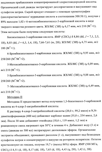 Индазолы, бензотиазолы, бензоизотиазолы, их получение и применение (патент 2391341)
