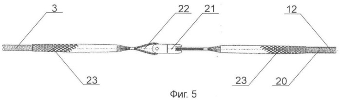 Высоковольтная воздушная линия электропередачи и способ ремонта высоковольтной воздушной линии электропередачи (патент 2461939)