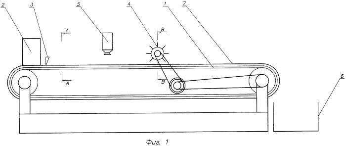 Агрегат для смешения сыпучих материалов с частицами распыленной жидкости (патент 2425712)