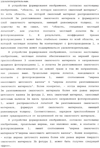 Устройство формирования изображения, приспособление нанесения смазочного материала, приспособление переноса, обрабатывающий картридж и тонер (патент 2346317)