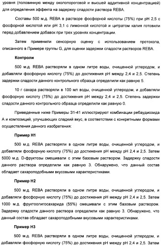 Композиция интенсивного подсластителя с глюкозамином и подслащенные ею композиции (патент 2455854)