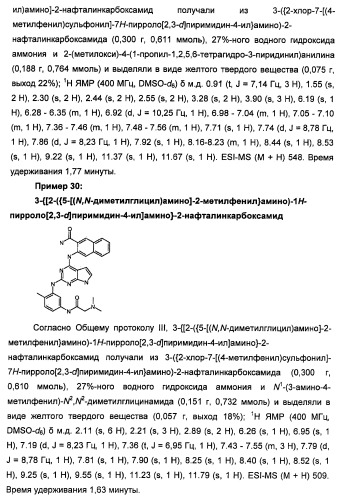 Производные 2-[(2-(фениламино)-1н-пирроло[2,3-d]пиримидин-4-ил)амино]бензамида в качестве ингибиторов igf-1r для лечения рака (патент 2472797)