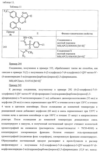 Производное пиразол[1,5-a]пиримидина (патент 2390523)