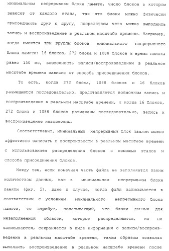 Способ записи на носитель записи и воспроизведения с него информации в реальном масштабе времени (патент 2310243)