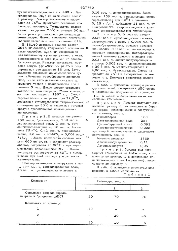 Полимерная композиция (патент 627760)