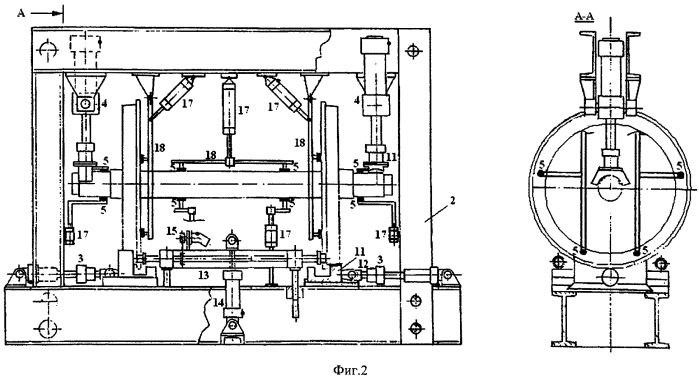 Стенд для акустико-эмиссионной диагностики колесных пар грузовых вагонов (патент 2316762)